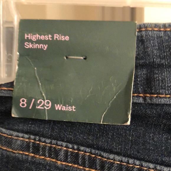 Womens Wild Fable highest rise skinny -8- NWT - Picture 5 of 8